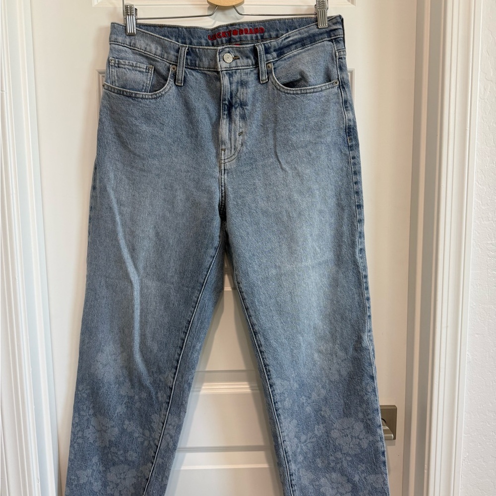 Lucky Brand Floral Hem Women’s Jeans